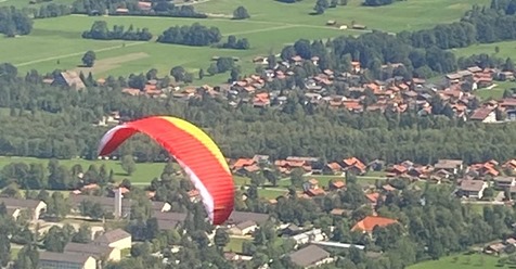 Paragliding-Flug von Annouk