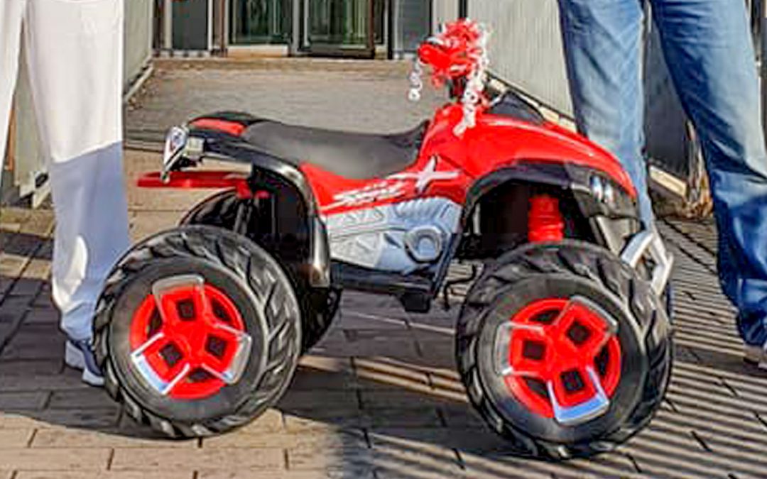 Ein Elektro-Quad für Enrico