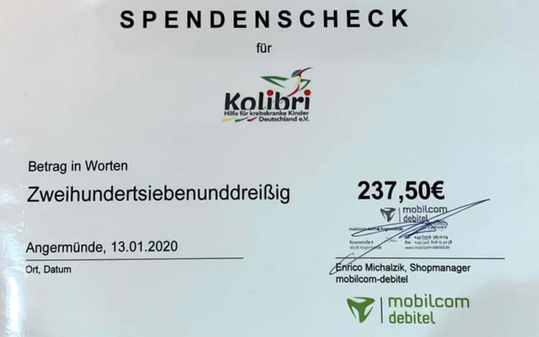 Vielen Dank an mobilcom-debitel