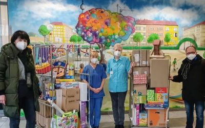 Spiel- & Bastelsachen für die Kinderonkologie Station 30i