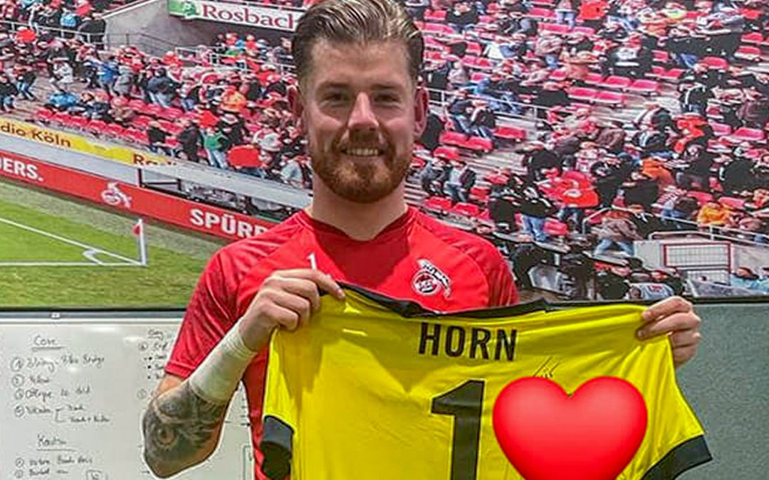 Ein Trikot als Überraschung von Timo Horn