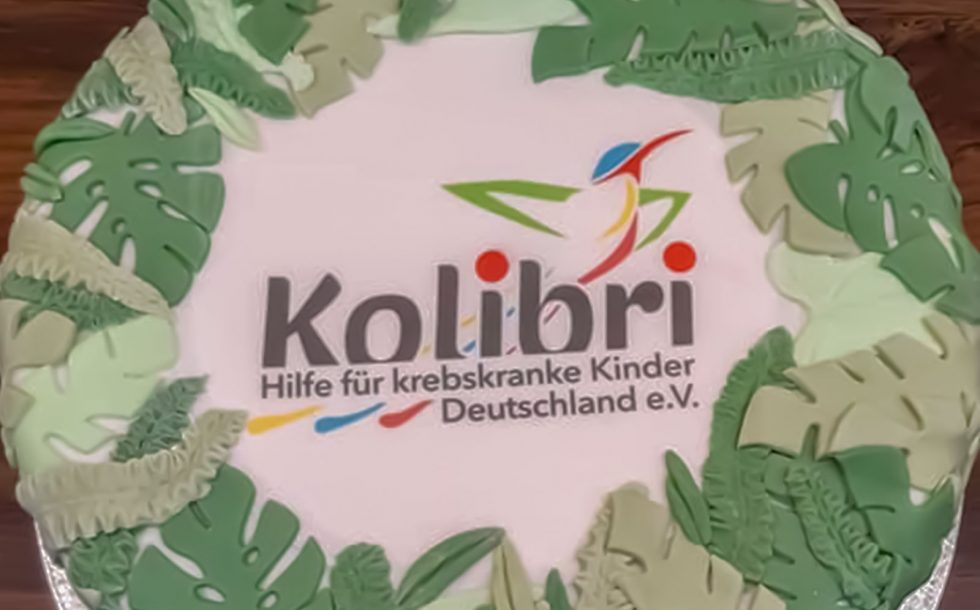 Kolibri Kuchen für die Kinderkrebsstation|Kolibri