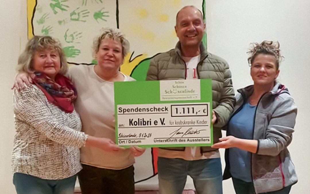Weihnachtsspendenaktion für Kolibri