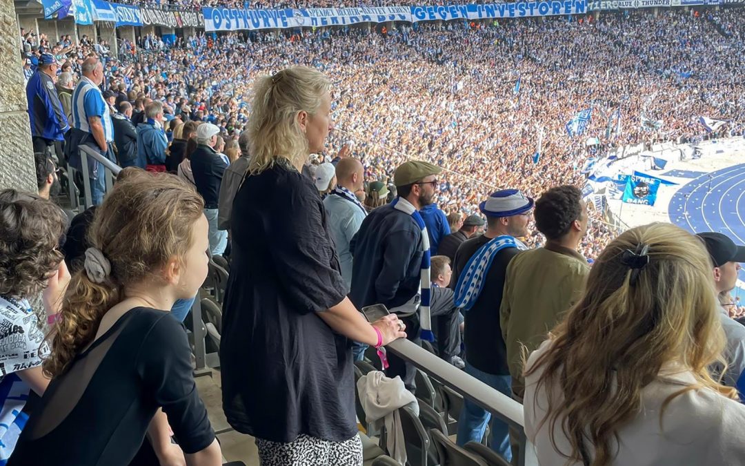 Herzenswunscherfüllung beim Hertha BSC Spiel