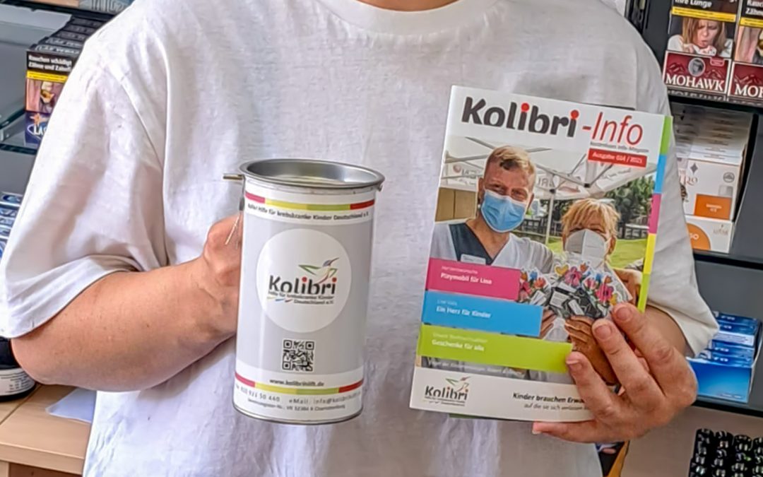 Wir freuen uns über Unterstützung durch den Kaiser Kiosk in Marienfelde