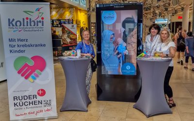 Wir durften unsere Arbeit in den Schönhauser Allee Arcaden präsentieren