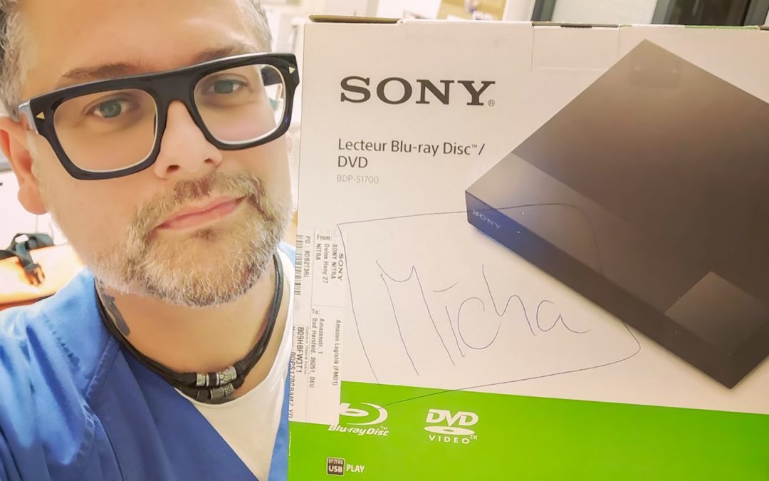 Ein neuer Blu-ray-Player für Kinderonkologie im Helios Klinikum