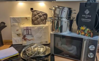 Großzügige Spenden für den Neustart in der neuen Wohnung