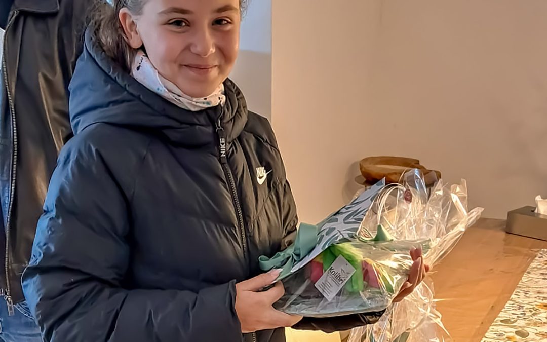 Ein Geschenk für Leonie für die kleinen Patienten der Kinderonkologie