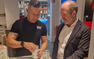 Wir wurdenzum Essen in das Küchen Studio im Forum Köpenick eingeladen