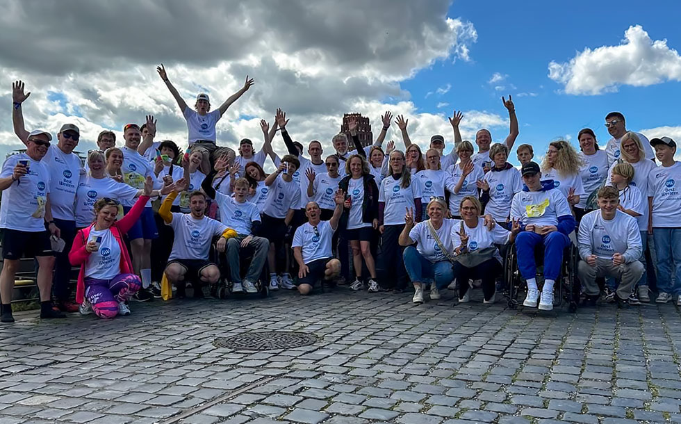 Wir wurden zum „Wings for Life World Run“ eingeladen