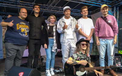 Künstler mit Herz für krebskranke Kinder war beim Stadtfest Angermünde