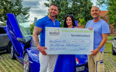 Wir danken dem Club „AUF DER ÜBERHOLSPUR“ für die großzügige Spende