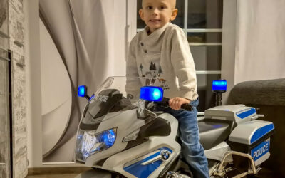 Herzenswunscherfüllung: Ein eigenes Polizeimotorrad für Fiete