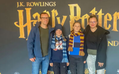 Leonie konnte zur Harry Potter Vorstellung in Hamburg