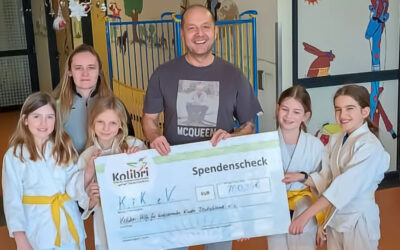 Wir danken Janine und ihren Judo Kindern für die Unterstützung