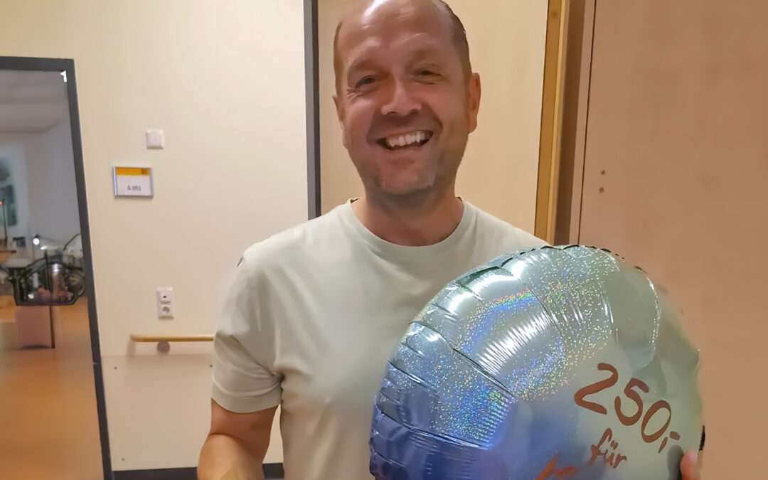 Wertschätzung für unser Engagement: Geschenk von Celina
