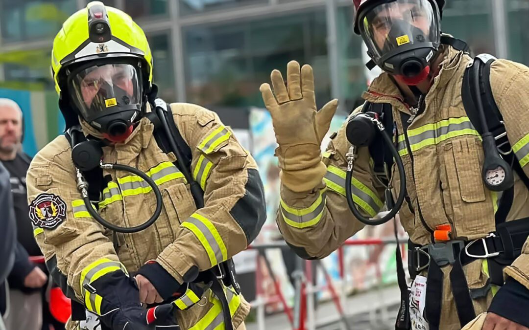 Einen großen Dank für den körperlichen Einsatz beim 13. Firefighter Stairrun