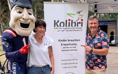 Ein sozialer Touchdown: New Berlin Patriots setzen beim Jubiläum ein Zeichen für den guten Zweck