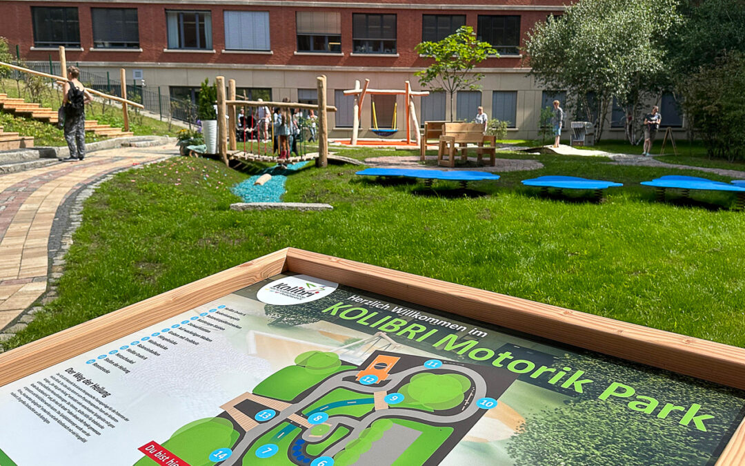 Danke Bild  für den tollen Bericht über unseren Kolibri Motorik Park!