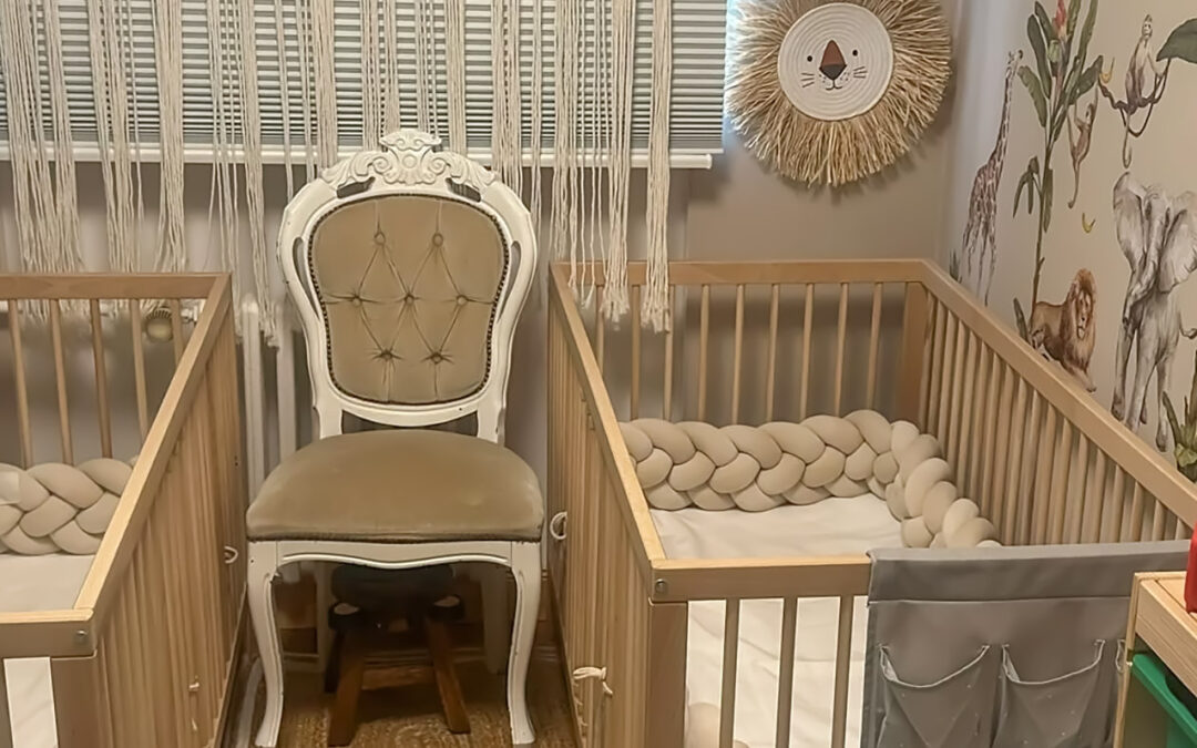 Ein eigenes Bett für den kleinen Nelio und seinen Bruder
