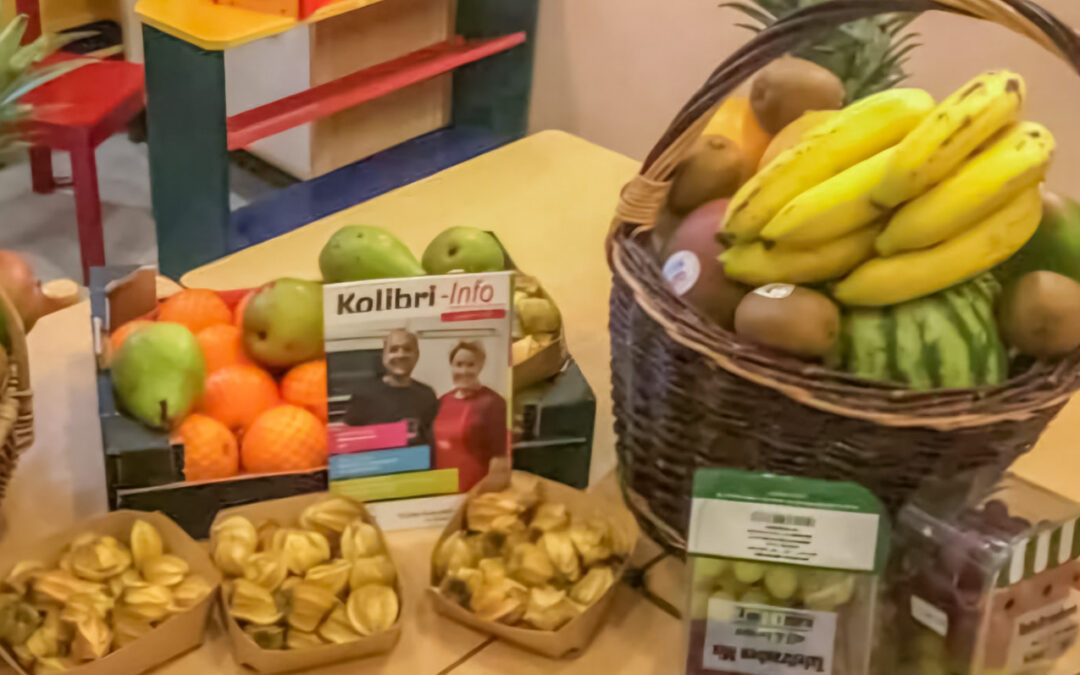 Jede Woche ein frischer Obstkorb für die Kinderkrebsstation an der Charite Berlin