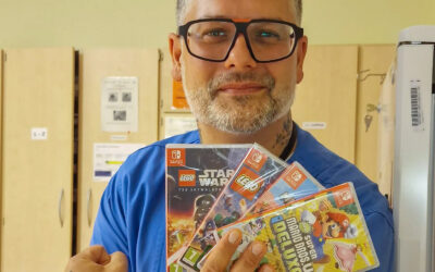 Neue Nintendo Switch Spiele für die Kinderonkologie im Helios Klinikum Buch