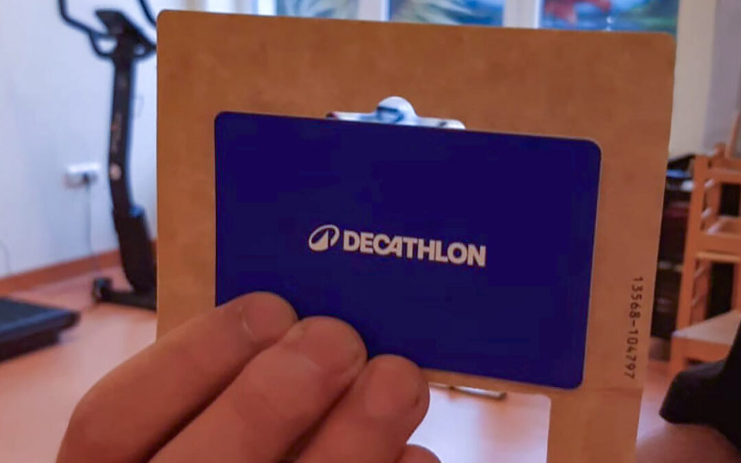 Ein großes Danke an Jens für den Decathlon-Gutschein