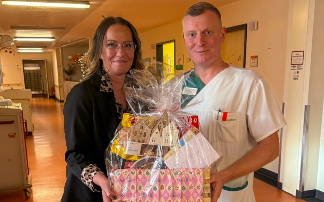 Eine liebevolle Spende, die Kinderaugen zum Leuchten bringt