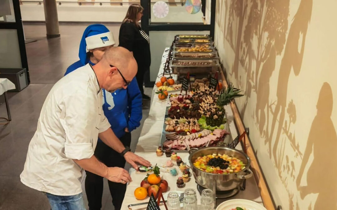 Weihnachtsfeier auf der Kinderkrebsstation im Helios Klinikum Buch