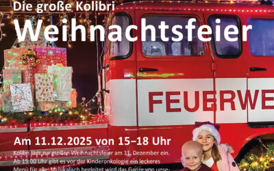 Alle Jahre wieder – Als Abschluss der Weihnachtsfeier Blaulichtparade in Berlin–Buch