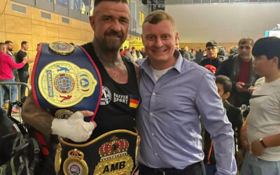 Große Boxnacht in Eisenhüttenstadt mit Rene Hübner