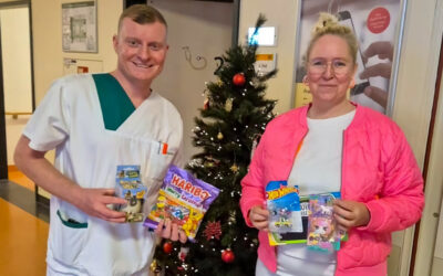 Eine große Kiste voller Überraschungen für die Kinderonkologie