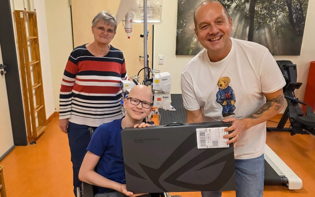 Philipp’s Herzenswunsch konnte dank Vonovia erfüllt werden