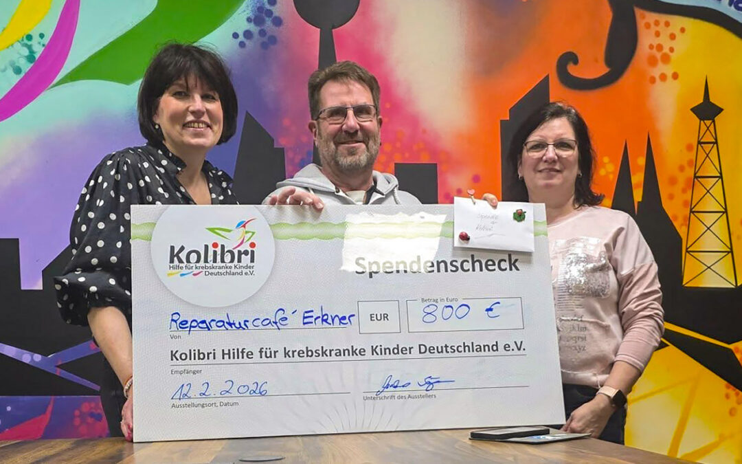 „Helfen um zu helfen“ – Café Erkner spendet an Kolibri