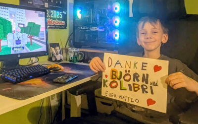 Matteo’s Herzenswunsch konnte dank der Erkner Razorbacks erfüllt werden