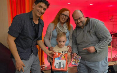 Paul’s Herzenswunsch von einer Nintendo Switch konnte durch Künstler mit Herz erfüllt werden