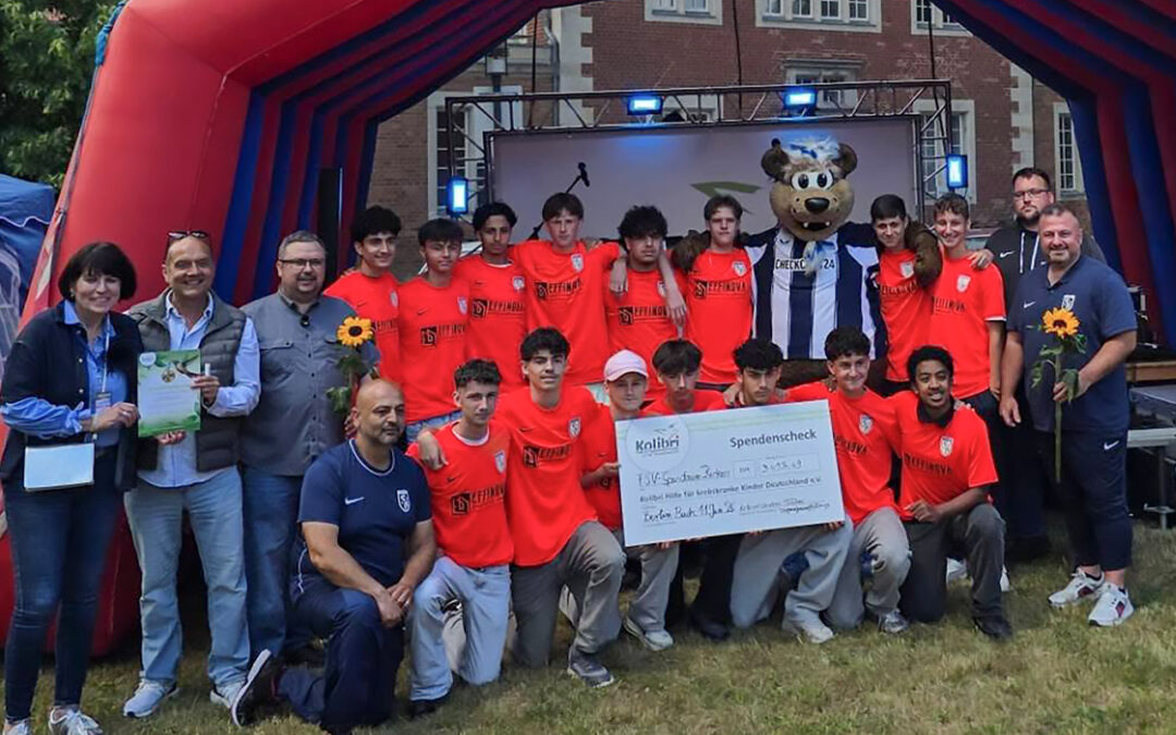 Ein starkes Team für den guten Zweck: Danke an die Spandauer Kickers U16