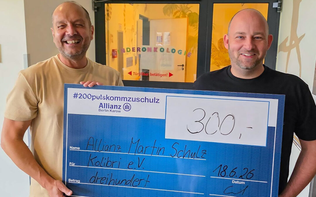 Danke Martin für Dein starkes Engagement und Dein großes Interesse an unserer Arbeit