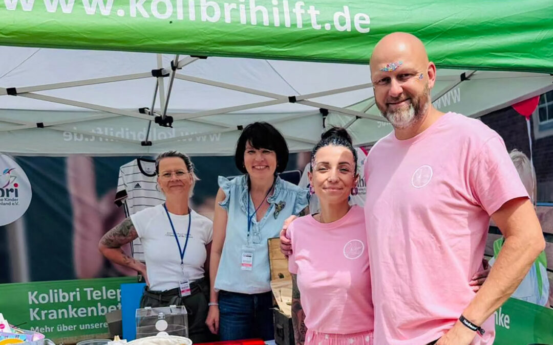 Marleen begeistert mit Herz und Schminkkunst für Kolibri