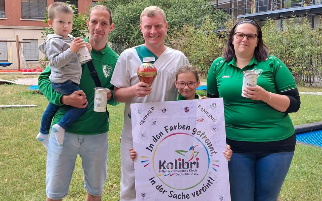 Großartige Unterstützung durch Familie Lentz und den VFL Vierraden