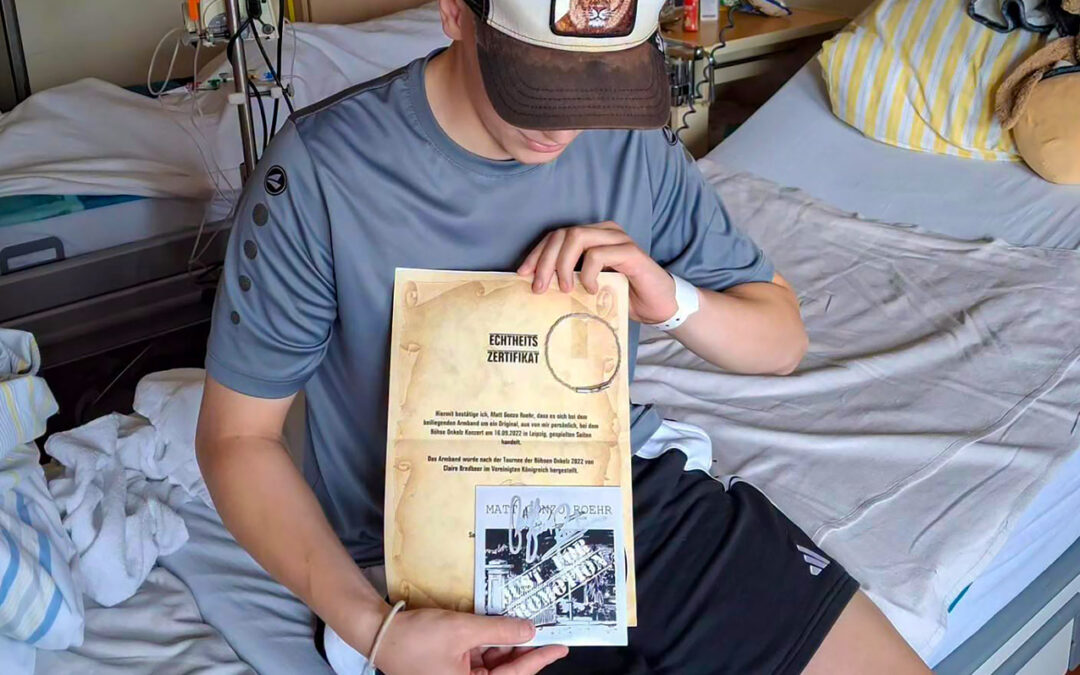 Ein ganz besonderes Geschenk schenkt Basti Kraft und große Freude