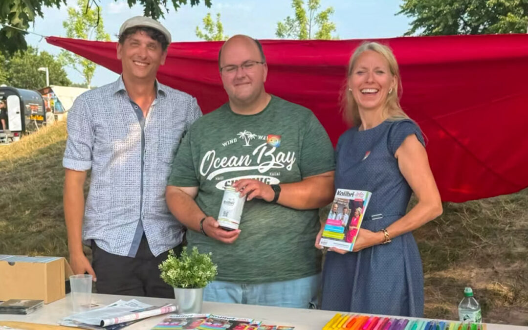 Wir durften beim Seefest in Wolfsburg mit einem Stand vor Ort sein